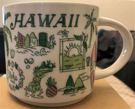 That's about to change this summer when the coffee giant and cruise line put forward their own Starbucks merchandise. . Kauai starbucks mug